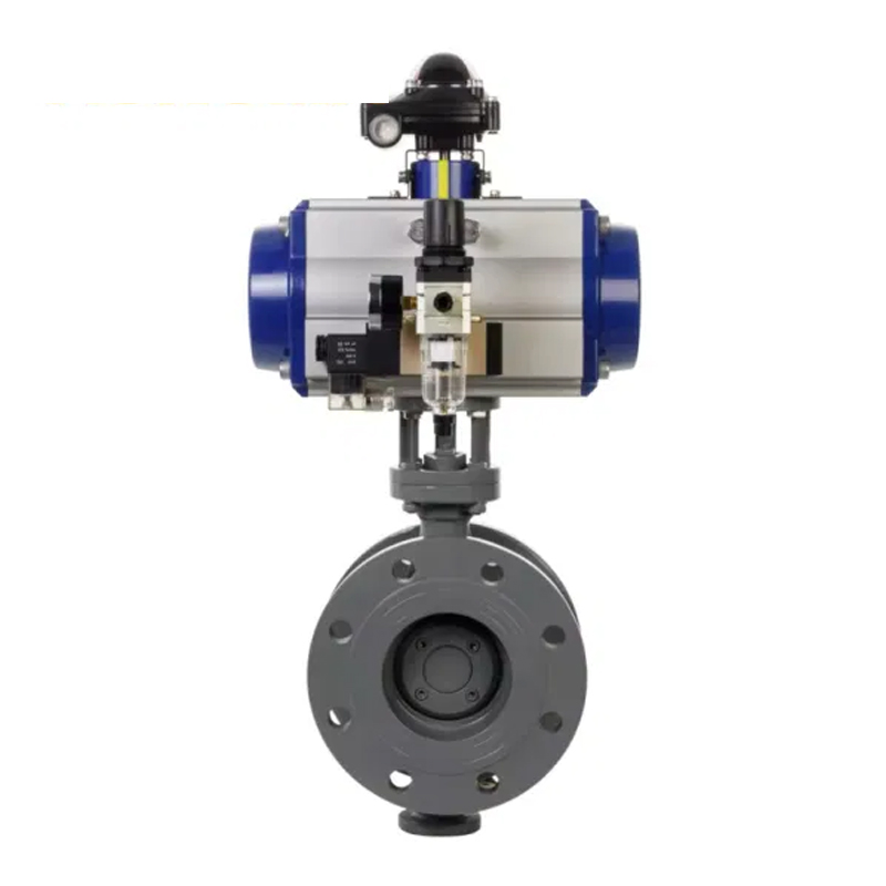D641X pneumatische flens vlinderklep